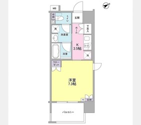 フレアージュ恵比寿の物件間取画像